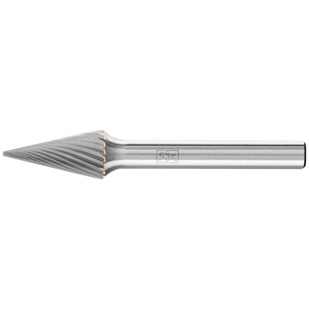 PFERD TOOLS Hartmetall Frässtift Spitzkegel SKM Ø 10x20mm Schaft-Ø 6 mm Z3 universal mittel