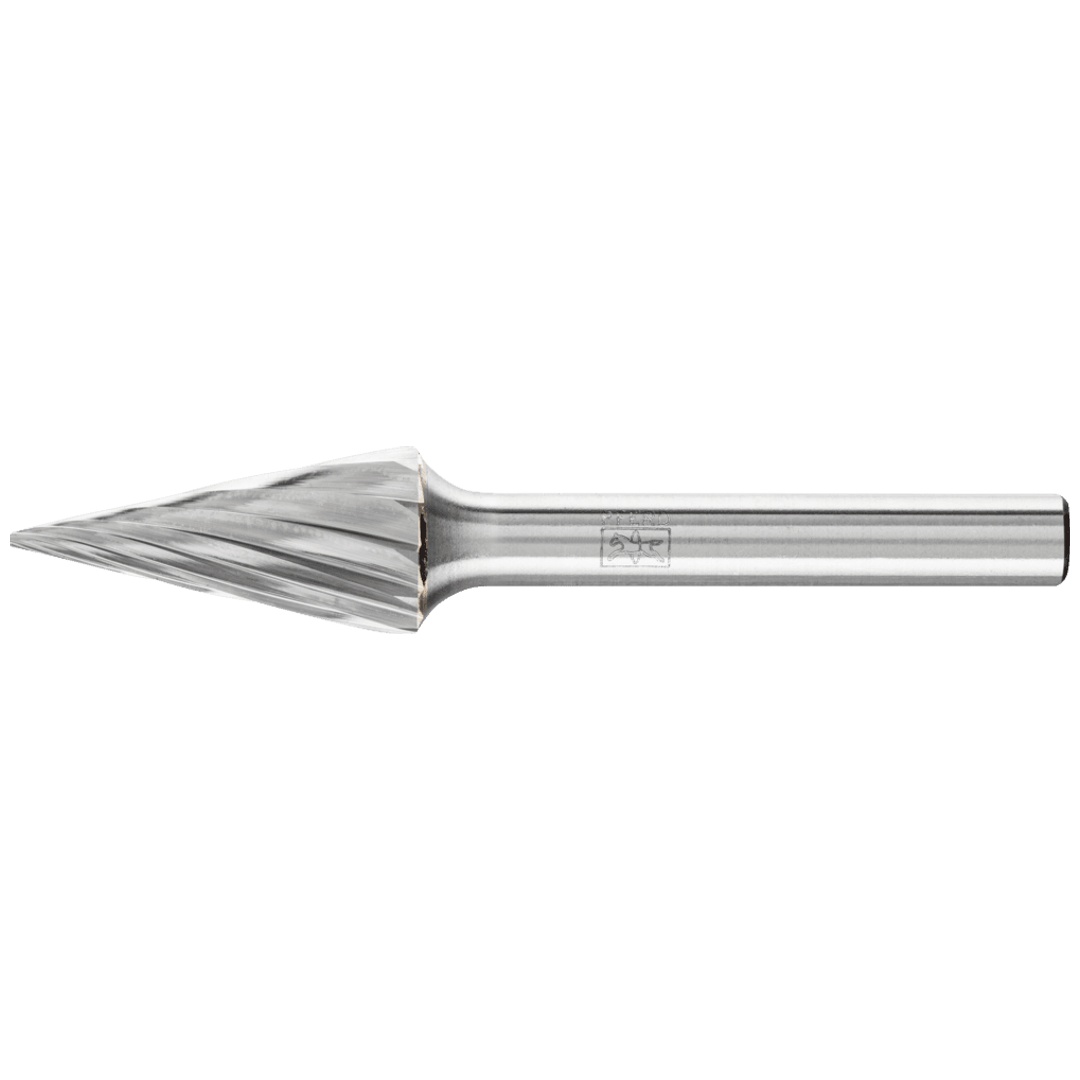 PFERD TOOLS Hartmetall Frässtift Spitzkegel SKM Ø 12x25 mm Schaft-Ø 6 mm Z1 universal grob