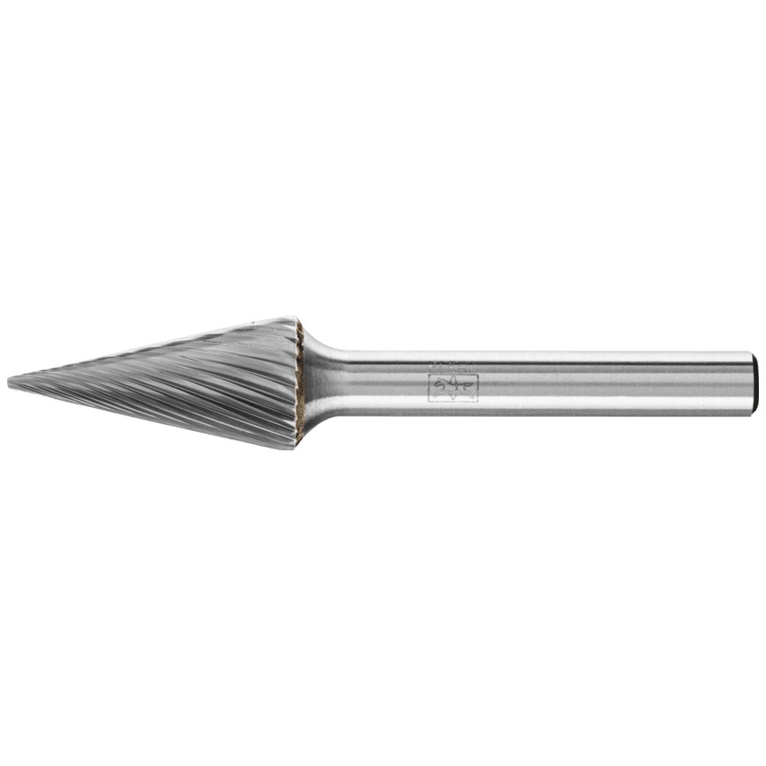 PFERD TOOLS Hartmetall Frässtift Spitzkegel SKM Ø 12x25 mm Schaft-Ø 6 mm Z3 universal mittel