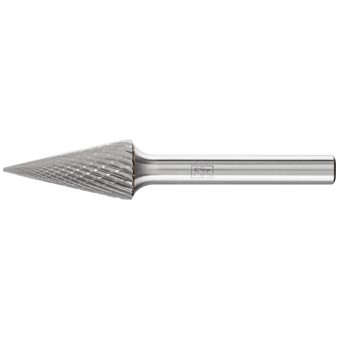 PFERD TOOLS Hartmetall Frässtift Spitzkegel SKM Ø 12x25 mm Schaft-Ø 6 mm Z4 universal mittel fein