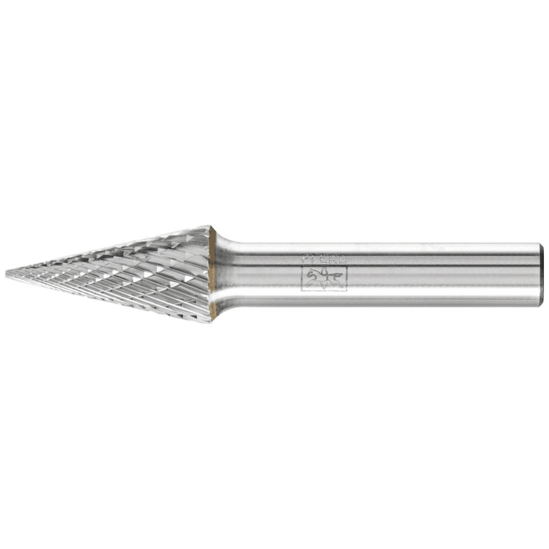 PFERD TOOLS Hartmetall Frässtift Spitzkegel SKM Ø 12x25 mm Schaft-Ø 8 mm Z3P universal mittel kreuzverzahnt