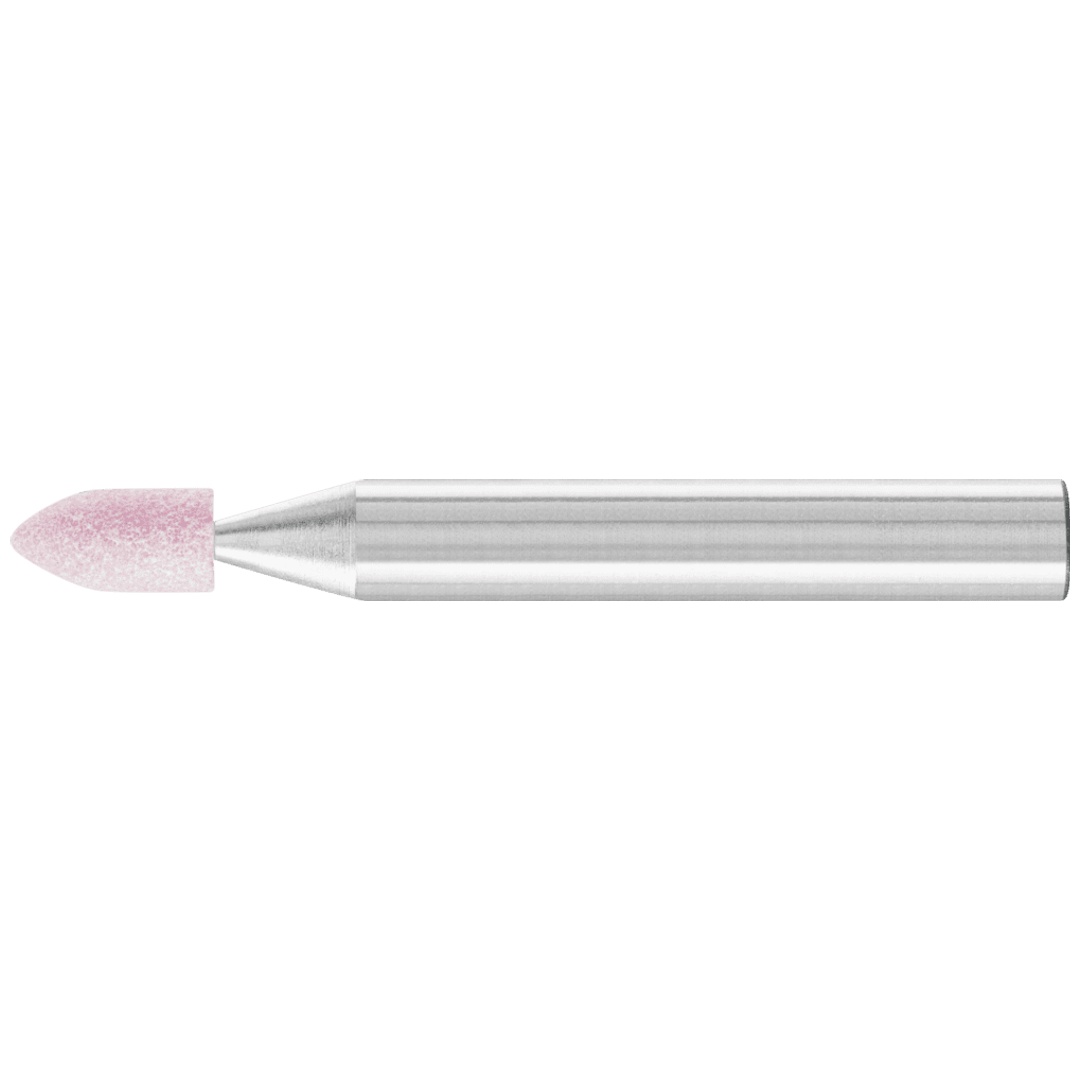 PFERD TOOLS STEEL EDGE Schleifstift Spitzbogen Ø 5x10mm Schaft-Ø 6 mm A100 für Stahl- und Stahlguss