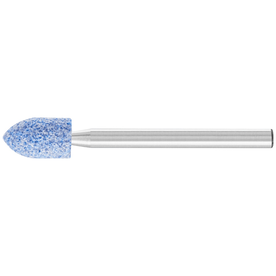 PFERD TOOLS TOUGH Schleifstift Spitzbogen Ø 6x10mm Schaft-Ø 3 mm CO60 für schwer zerspanbare Werkstoffe