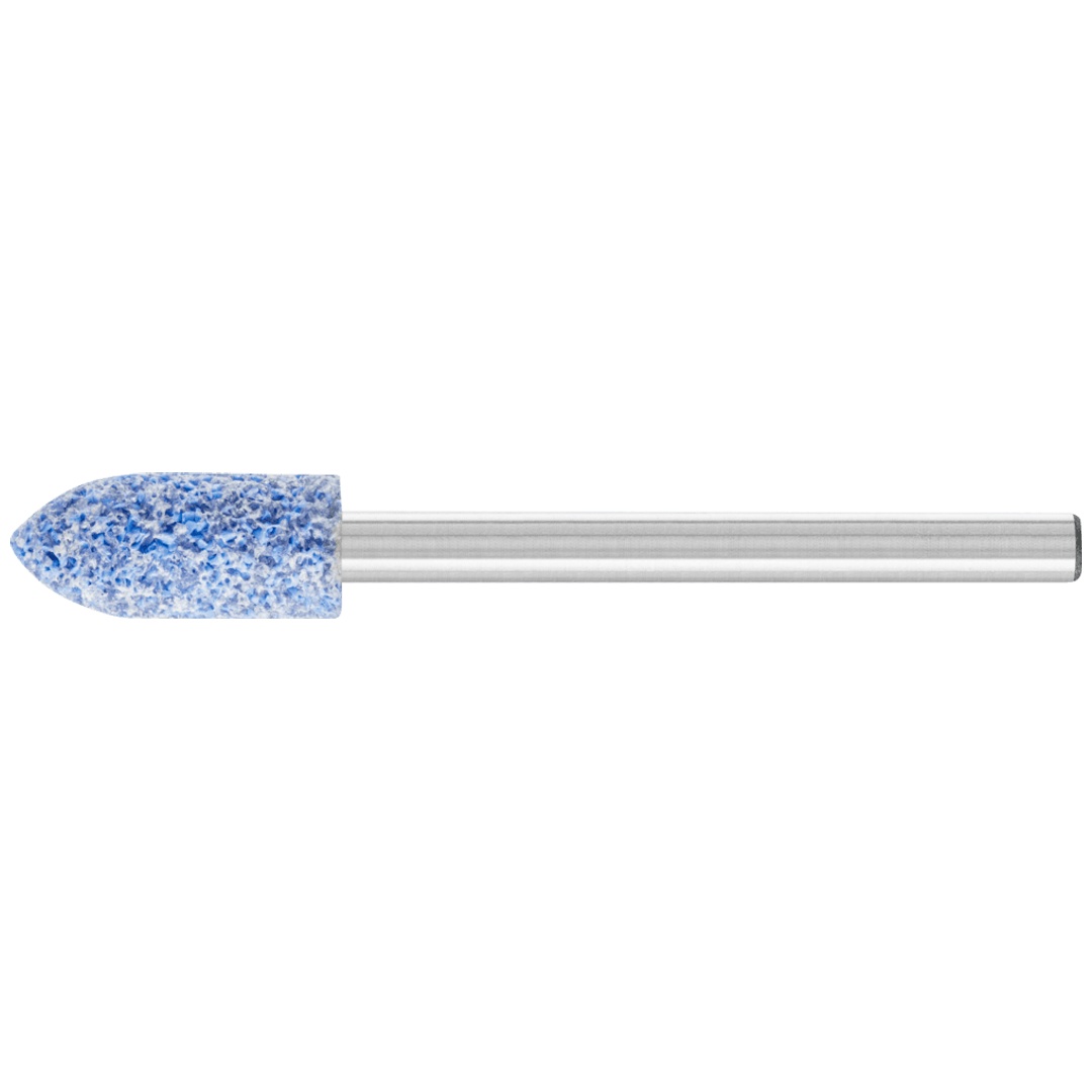 PFERD TOOLS TOUGH Schleifstift Spitzbogen Ø 6x13 mm Schaft-Ø 3 mm CO46 für schwer zerspanbare Werkstoffe