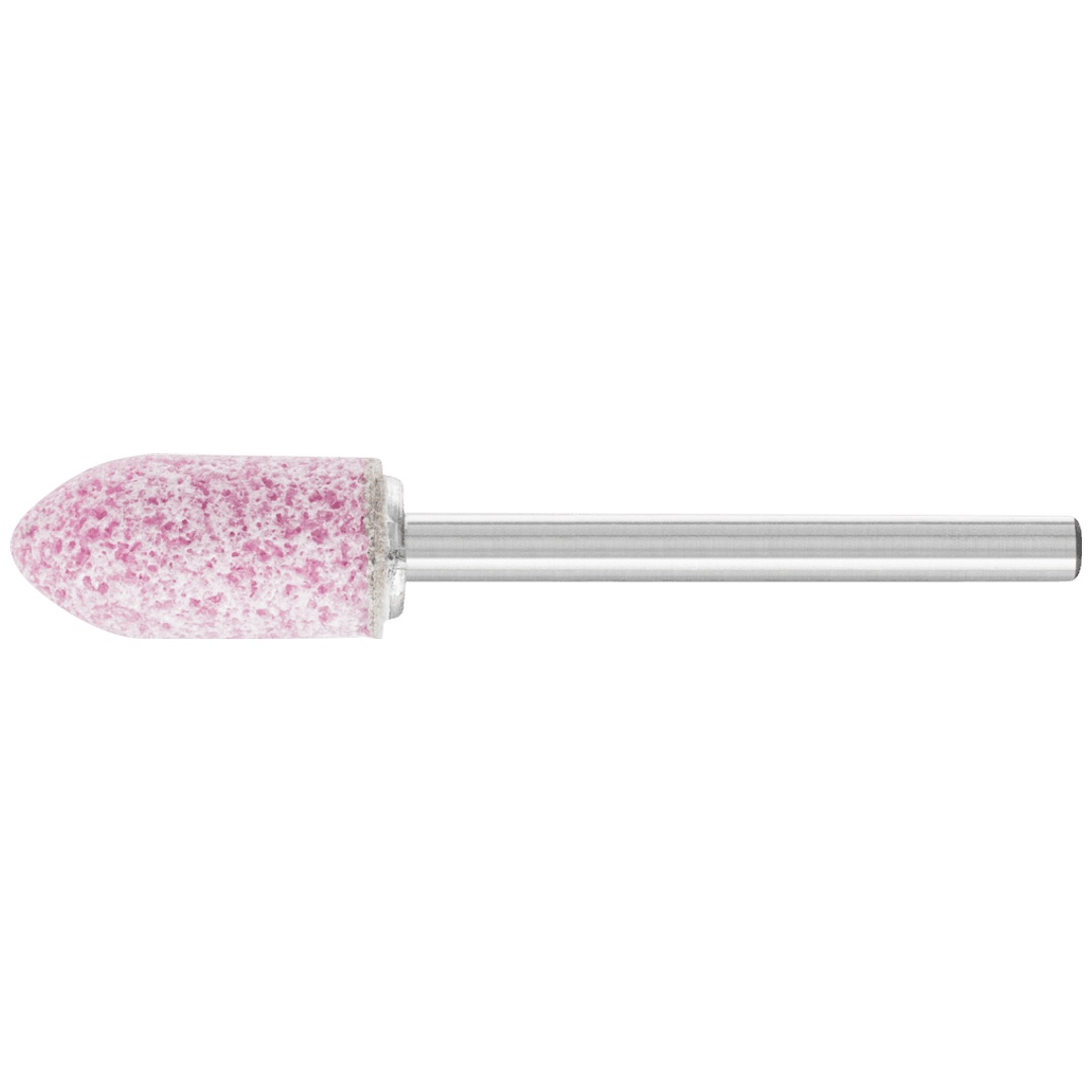 PFERD TOOLS STEEL EDGE Schleifstift Spitzbogen Ø 8x16 mm Schaft-Ø 3 mm A46 für Stahl- und Stahlguss