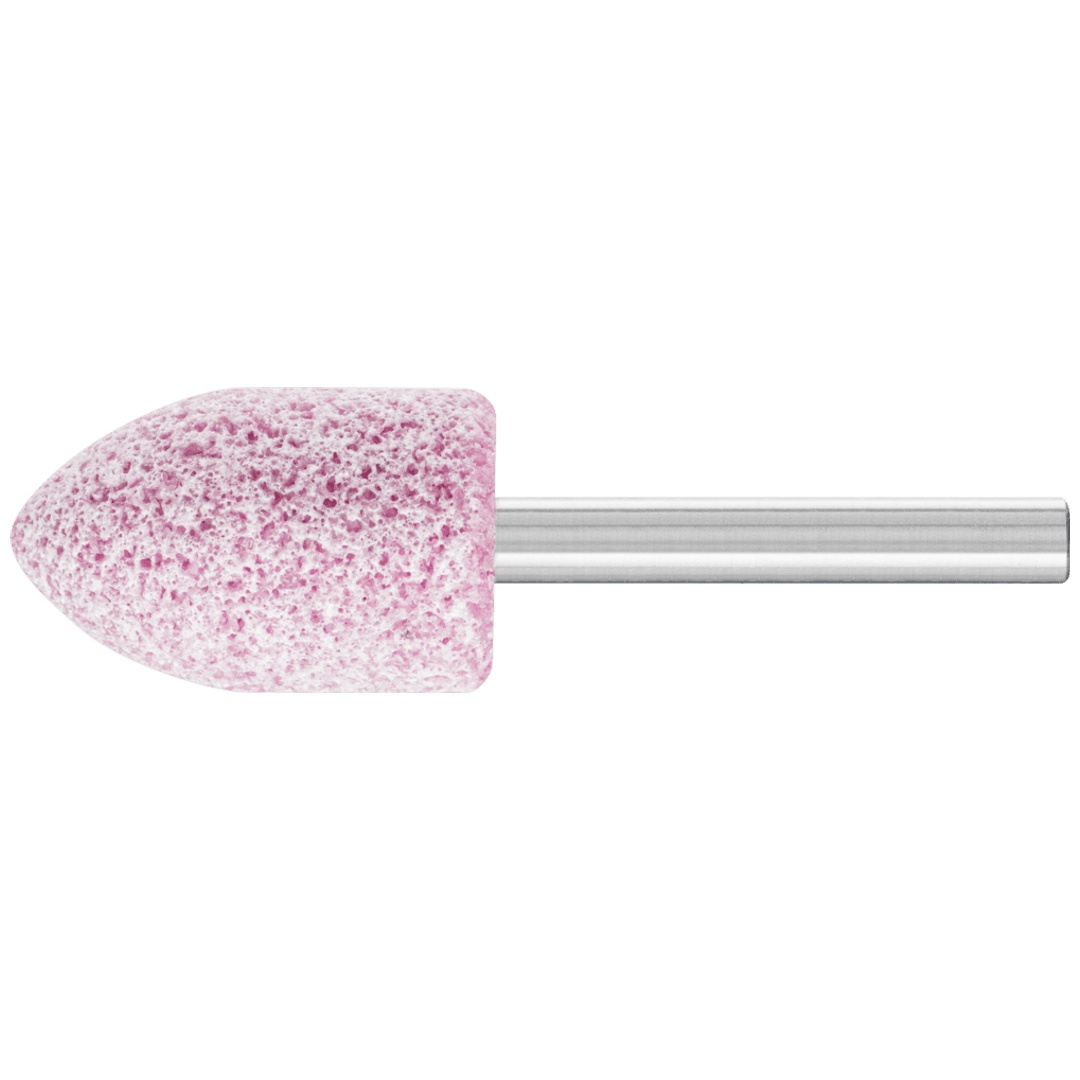 PFERD TOOLS STEEL EDGE Schleifstift Spitzbogen Ø 20x32 mm Schaft-Ø 6 mm A30 für Stahl- und Stahlguss