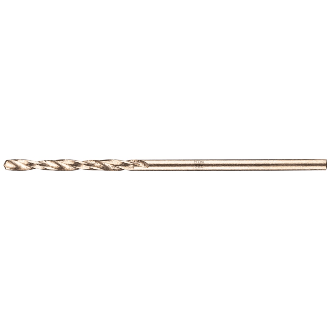 PFERD TOOLS Spiralbohrer INOX Ø 1,5 mm HSS-E Co5 N DIN 1897 135° extrakurze Ausführung für Roboter- und Maschineneinsatz für zähe und harte Werkstoffe