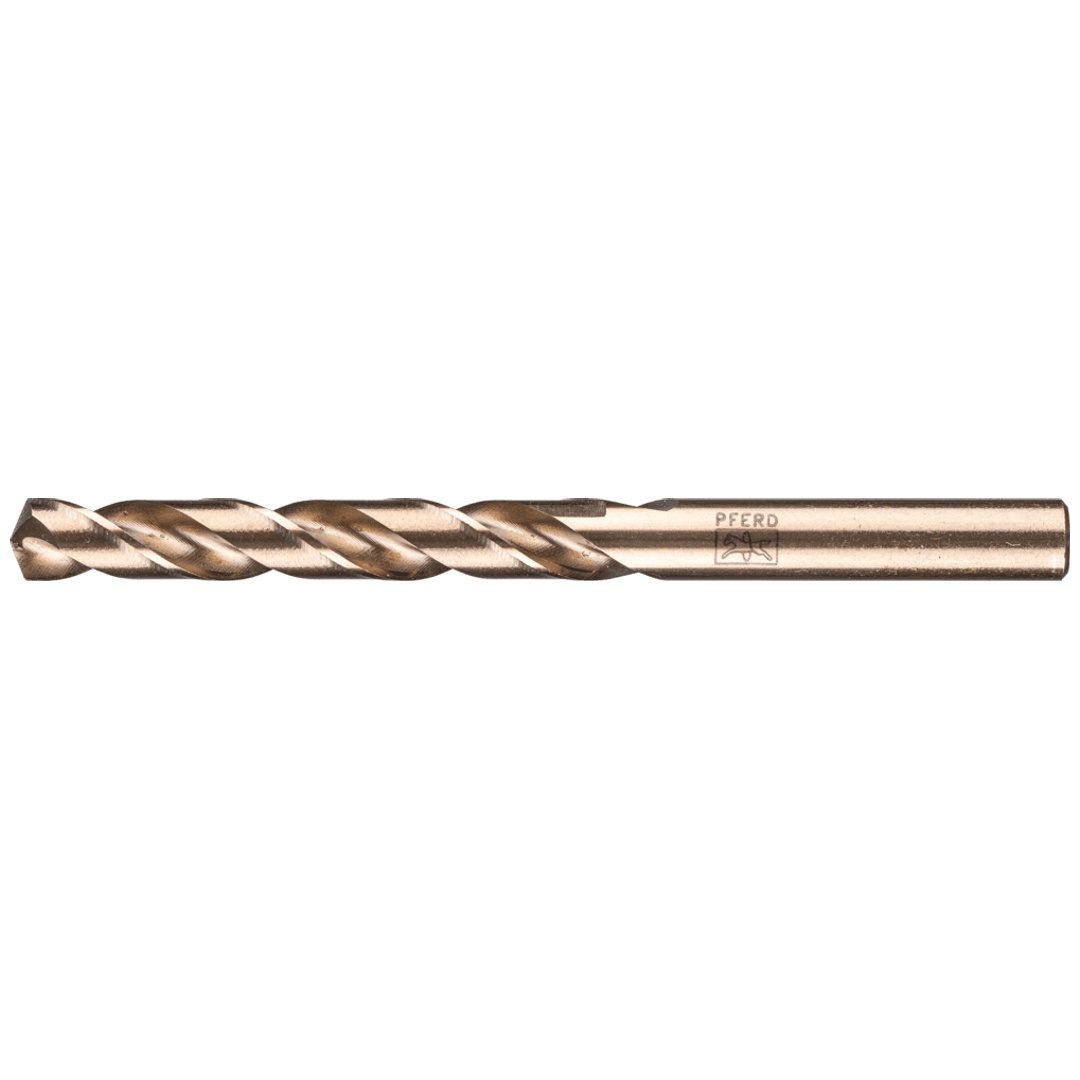 PFERD TOOLS Spiralbohrer INOX Ø 10mm HSS-E Co5 N DIN 338 135° für zähe und harte Werkstoffe