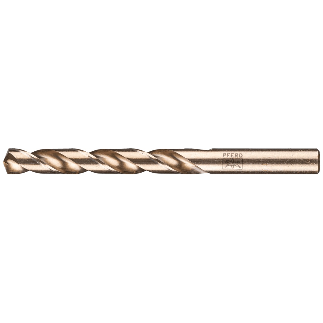 PFERD TOOLS Spiralbohrer INOX Ø 12,0 mm HSS-E Co5 N DIN 1897 135° extrakurze Ausführung für Roboter- u. Maschineneinsatz für zähe und harte Werkstoffe
