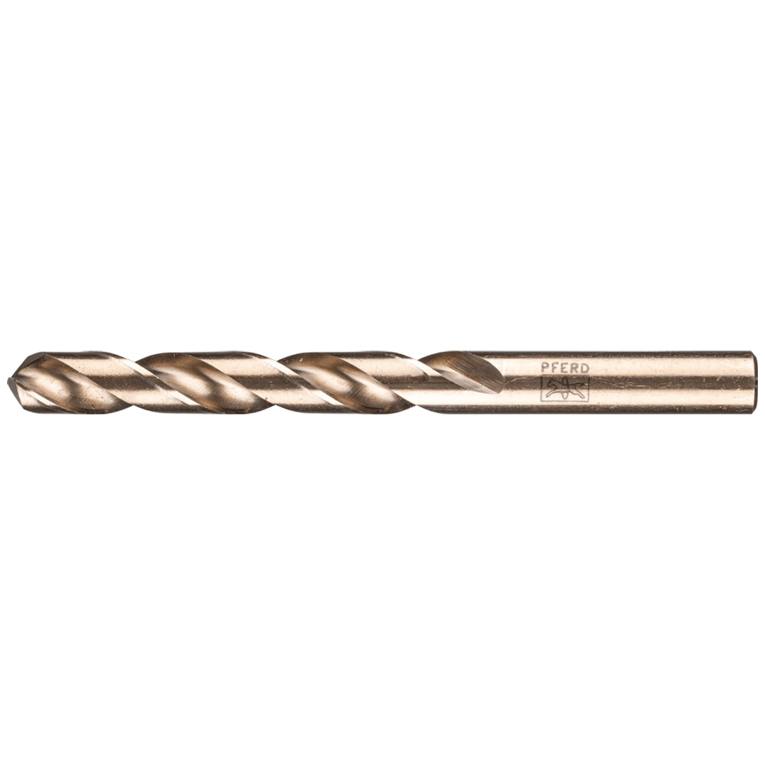 PFERD TOOLS Spiralbohrer INOX Ø 12,5 mm HSS-E Co5 N DIN 1897 135° extrakurze Ausführung für Roboter- u. Maschineneinsatz für zähe und harte Werkstoffe
