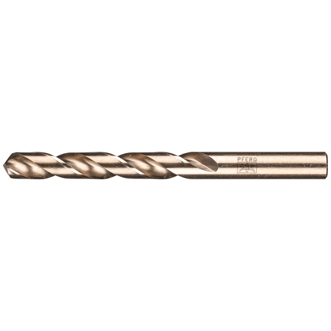 PFERD TOOLS Spiralbohrer INOX Ø 13,0 mm HSS-E Co5 N DIN 1897 135° extrakurze Ausführung für Roboter- u. Maschineneinsatz für zähe und harte Werkstoffe