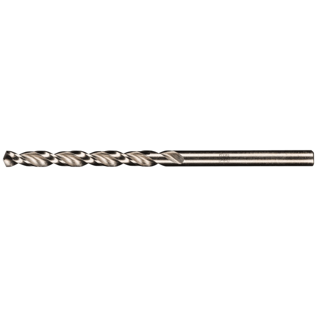 PFERD TOOLS Spiralbohrer INOX Ø 4,1 mm HSS-E Co5 N DIN 1897 135° extrakurze Ausführung für Roboter- und Maschineneinsatz für zähe und harte Werkstoffe
