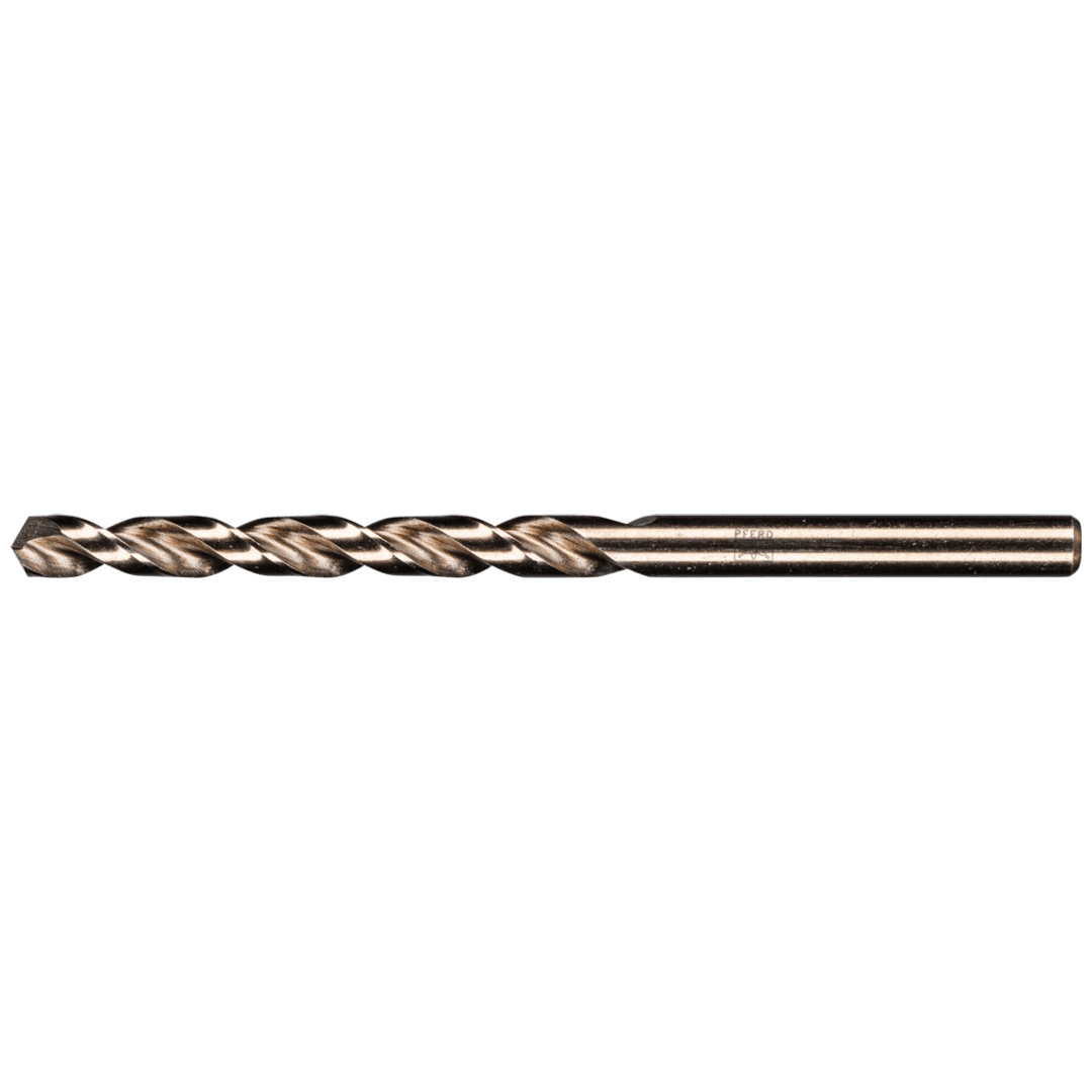 PFERD TOOLS Spiralbohrer INOX Ø 5,2 mm HSS-E Co5 N DIN 1897 135° extrakurze Ausführung für Roboter- und Maschineneinsatz für zähe und harte Werkstoffe