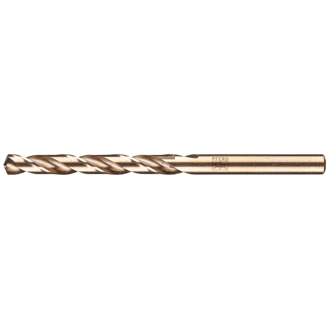 PFERD TOOLS Spiralbohrer INOX Ø 5,5 mm HSS-E Co5 N DIN 1897 135° extrakurze Ausführung für Roboter- und Maschineneinsatz für zähe und harte Werkstoffe