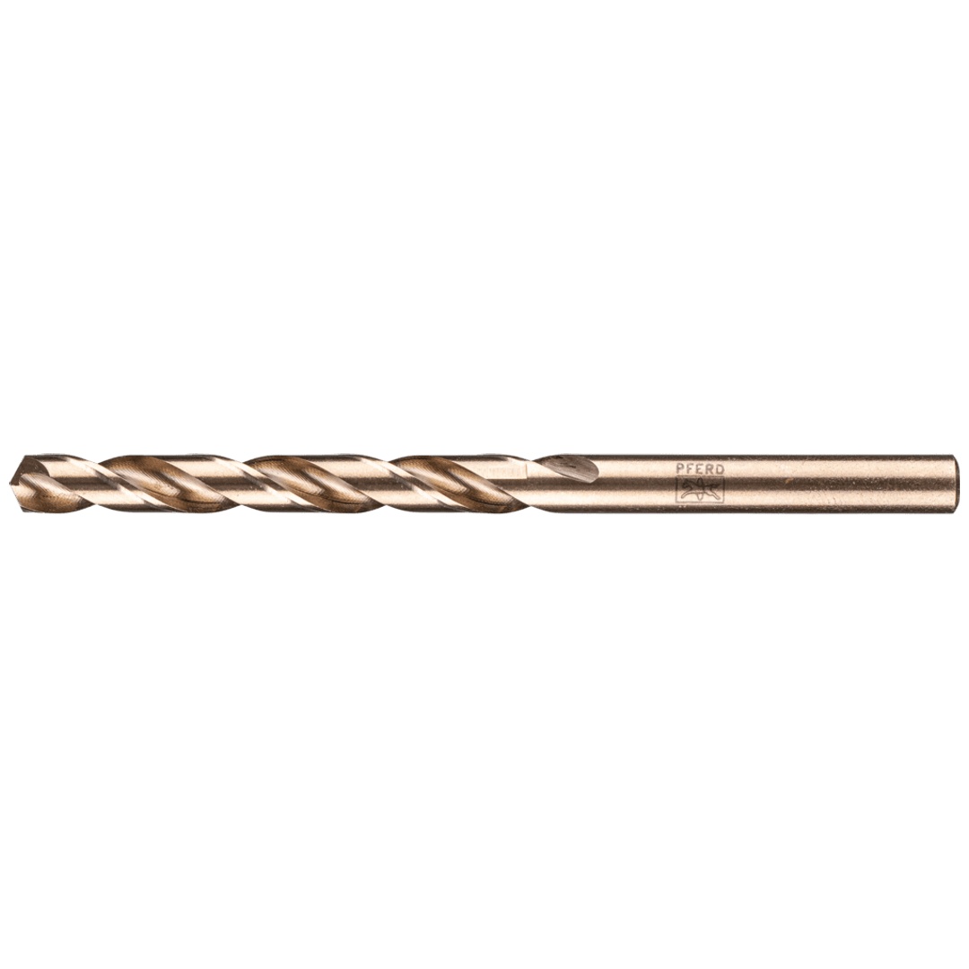 PFERD TOOLS Spiralbohrer INOX Ø 6,0 mm HSS-E Co5 N DIN 1897 135° extrakurze Ausführung für Roboter- und Maschineneinsatz für zähe und harte Werkstoffe