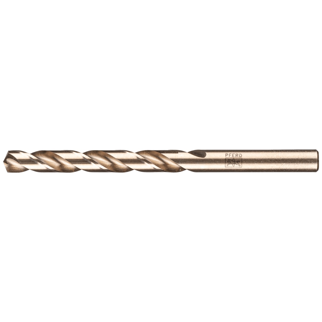 PFERD TOOLS Spiralbohrer INOX Ø 8,5 mm HSS-E Co5 N DIN 1897 135° extrakurze Ausführung für Roboter- und Maschineneinsatz für zähe und harte Werkstoffe