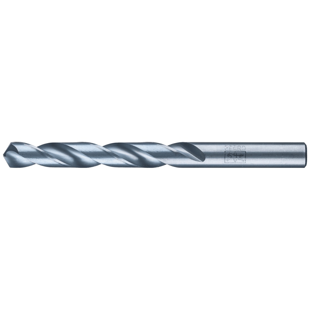 PFERD TOOLS Spiralbohrer STEEL Ø 13,0 mm HSS-G N DIN 1897 118° extrakurze Ausführung für den Roboter- und Maschineneinsatz universal