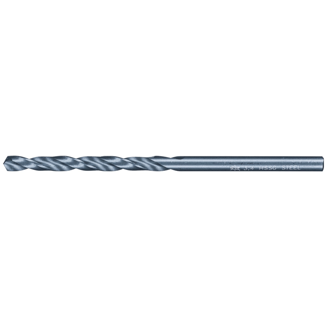 PFERD TOOLS Spiralbohrer STEEL Ø 3,4 mm HSS-G N DIN 338 118° universal