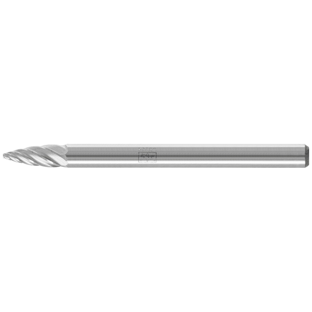 PFERD TOOLS Hartmetall Hochleistungsfrässtift INOX Spitzbogen SPG Ø 03x07 mm Schaft-Ø 3 mm für Edelstahl