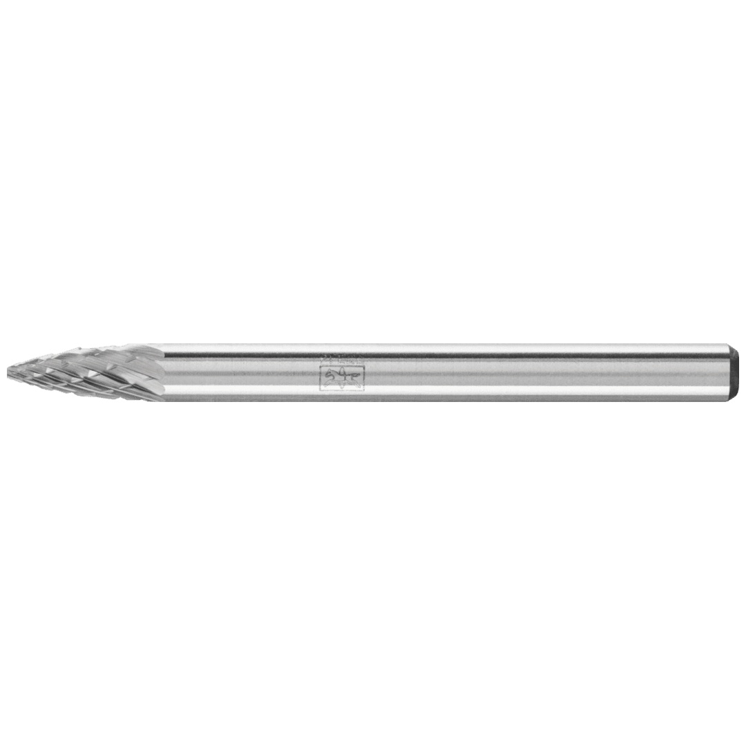 PFERD TOOLS Hartmetall Frässtift Spitzbogen SPG Ø 03x07 mm Schaft-Ø 3 mm Z3P universal mittel kreuzverzahnt