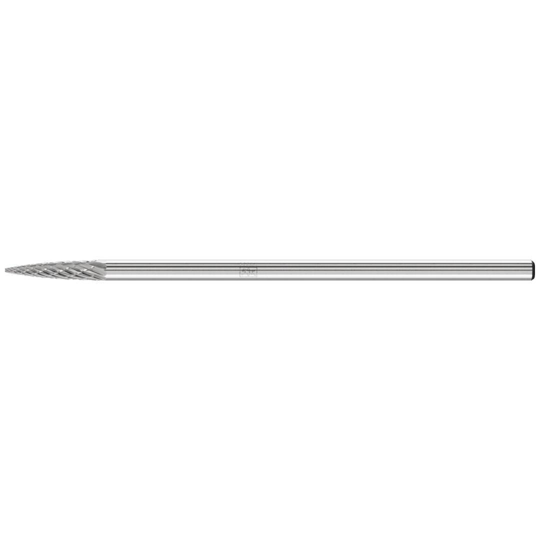 PFERD TOOLS Hartmetall Frässtift Spitzbogen SPG Ø 03x13mm Schaft-Ø 3x75mm Z3P universal mittel kreuzverzahnt
