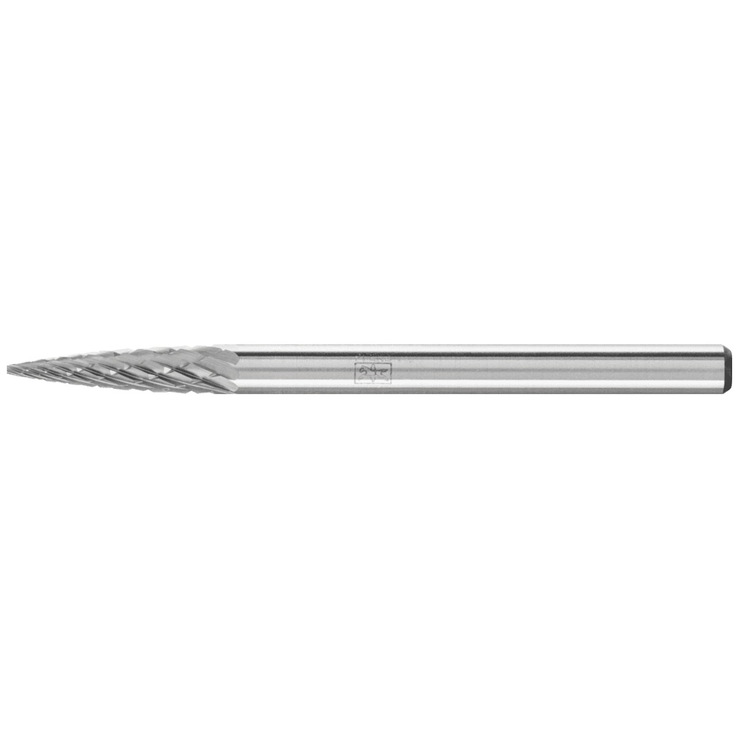 PFERD TOOLS Hartmetall Frässtift Spitzbogen SPG Ø 03x13 mm Schaft-Ø 3 mm Z3P universal mittel kreuzverzahnt