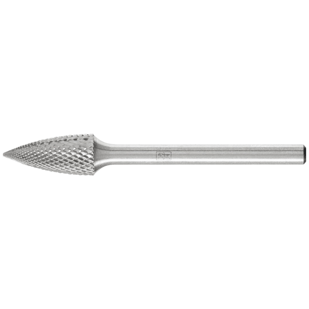 PFERD TOOLS Hartmetall Hochleistungsfrässtift MICRO Spitzbogen SPG Ø 06x13 mm Schaft-Ø 3 mm Feinbearbeitung