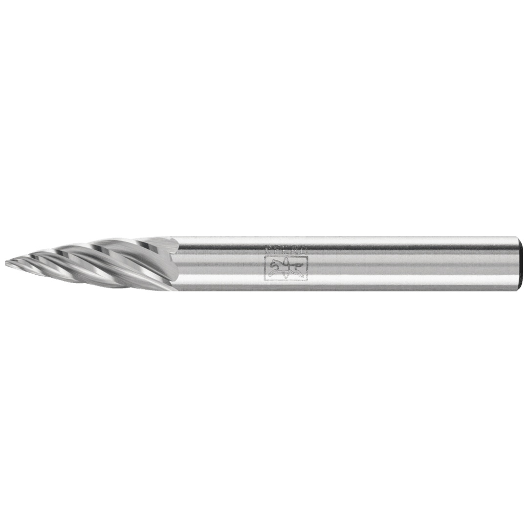 PFERD TOOLS Hartmetall Hochleistungsfrässtift INOX Spitzbogen SPG Ø 06x18 mm Schaft-Ø 6 mm für Edelstahl