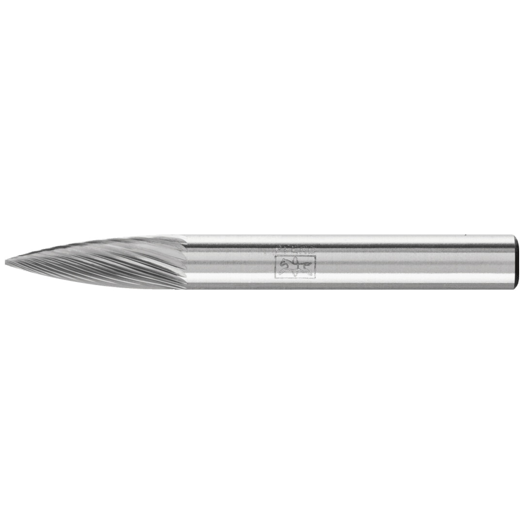 PFERD TOOLS Hartmetall Frässtift Spitzbogen SPG Ø 06x18 mm Schaft-Ø 6 mm Z5 universal fein