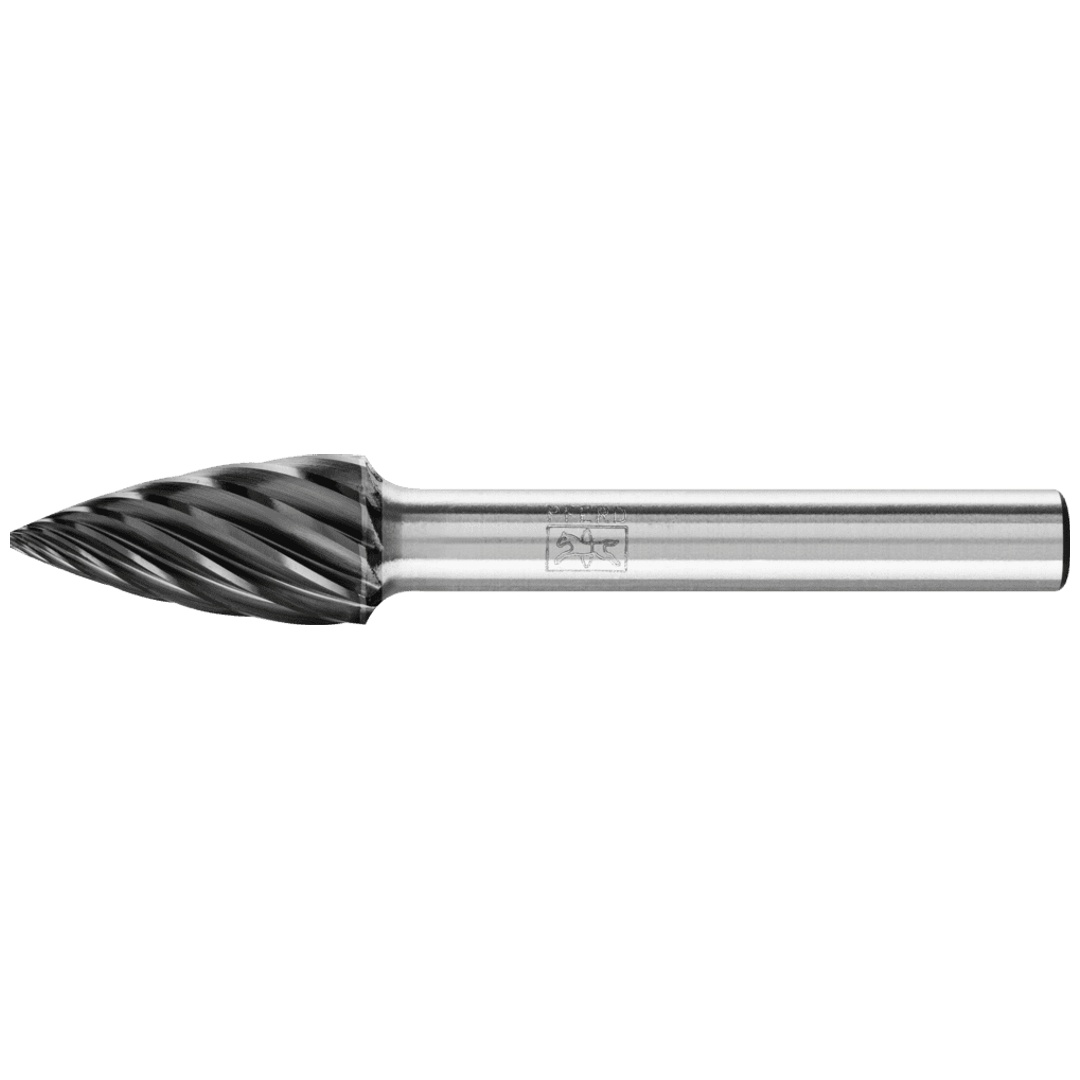 PFERD TOOLS Hartmetall Hochleistungsfrässtift INOX Spitzbogen SPG Ø 10x20mm Schaft-Ø 6 mm HICOAT Edelstahl