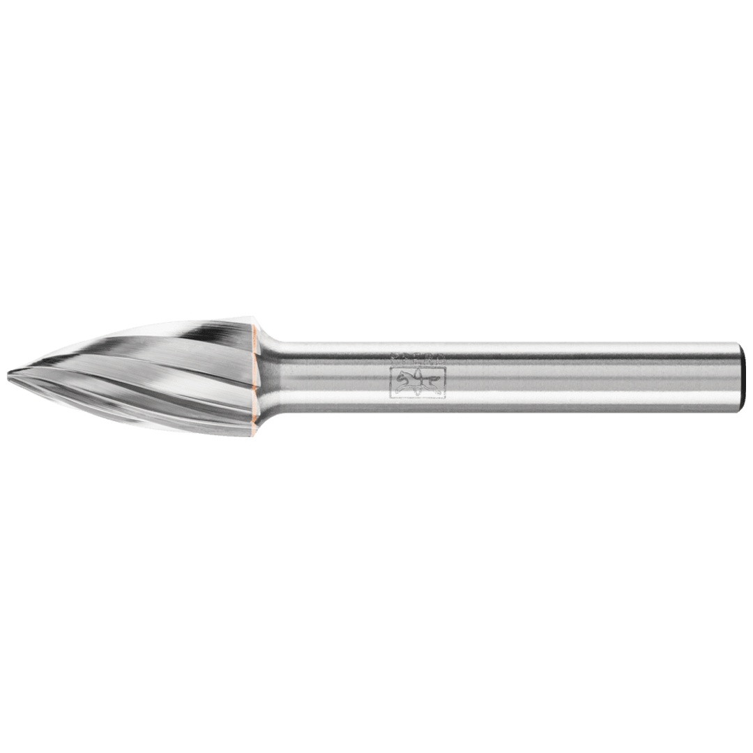 PFERD TOOLS Hartmetall Frässtift Spitzbogen SPG Ø 10x20mm Schaft-Ø 6 mm Z1 universal grob