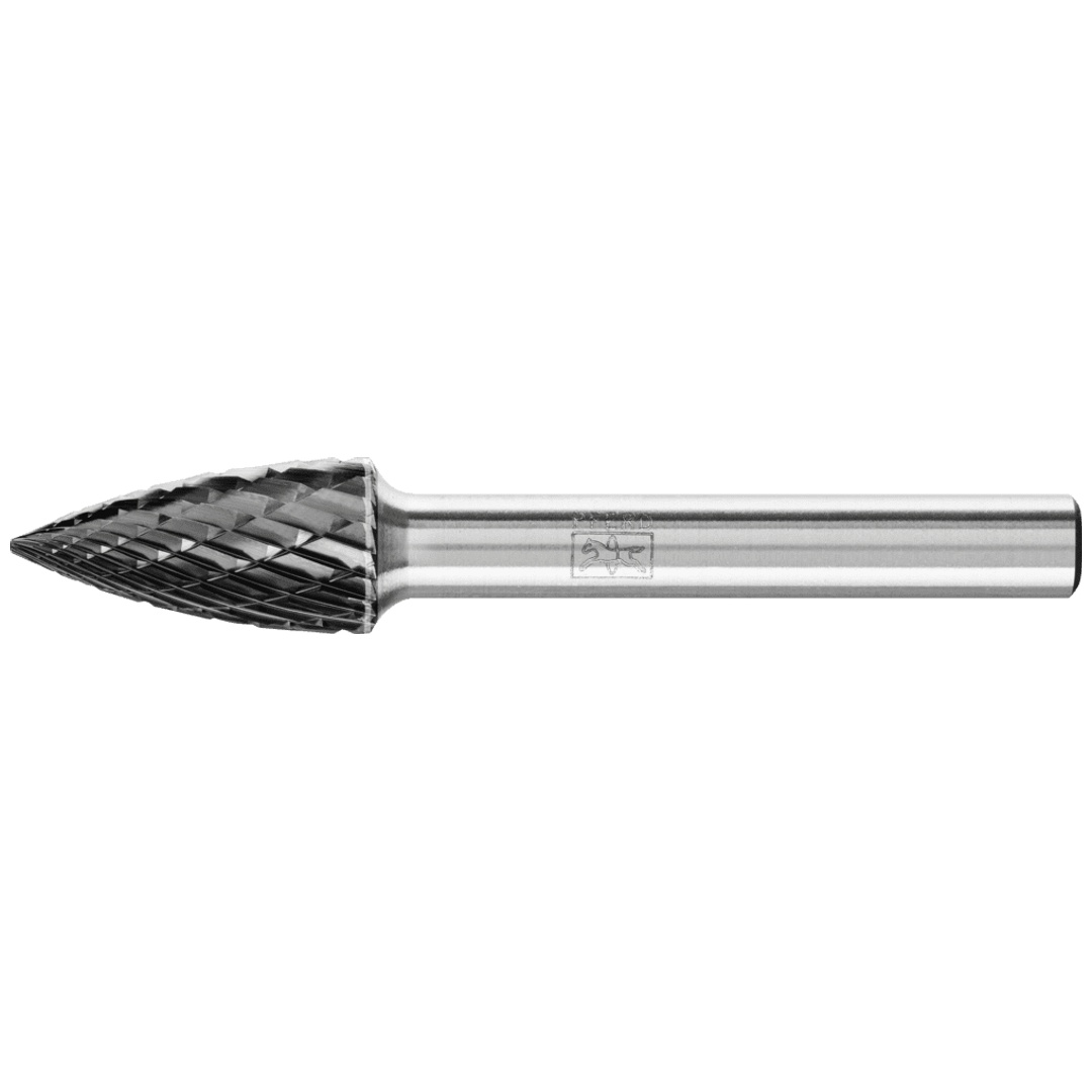 PFERD TOOLS Hartmetall Hochleistungsfrässtift Spitzbogen SPG Ø 10x20mm Schaft-Ø 6 mm Z3P HICOAT universal