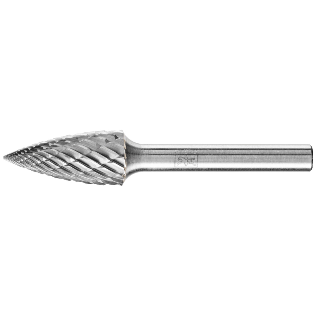 PFERD TOOLS Hartmetall Hochleistungsfrässtift ALLROUND Spitzbogen SPG Ø 12x25mm Schaft-Ø 6mm universal grob
