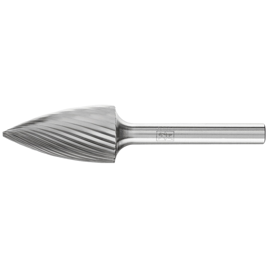 PFERD TOOLS Hartmetall Frässtift Spitzbogen SPG Ø 16x30mm Schaft-Ø 6 mm Z3 universal mittel