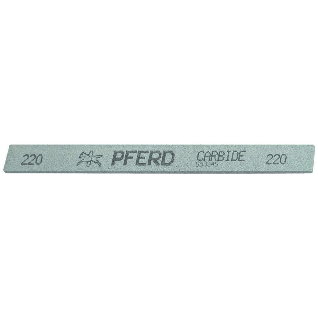 PFERD TOOLS Polierstein vierkant 13x3x150mm SiC220 für harte Materialien im Werkzeug- und Formenbau