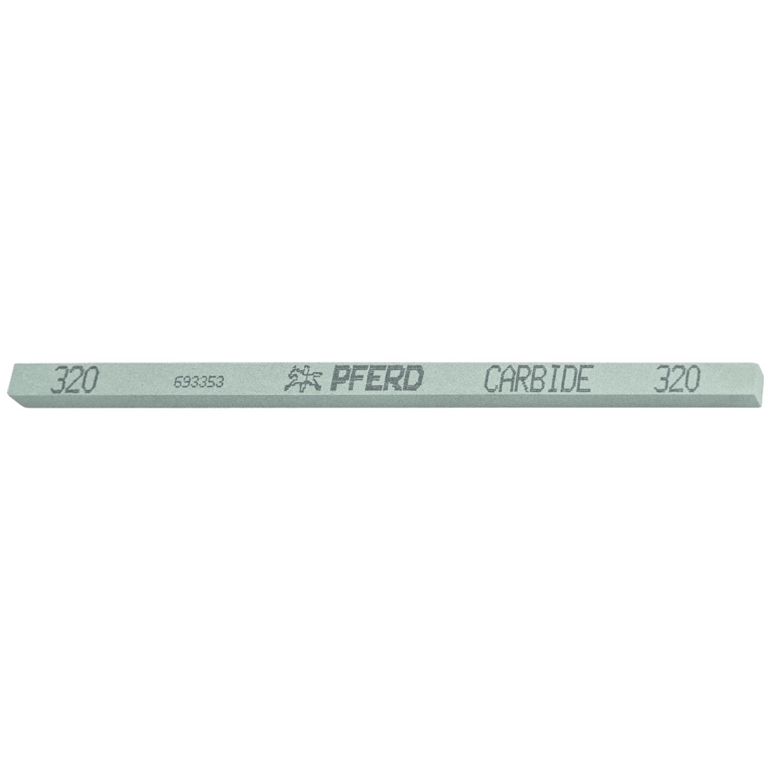 PFERD TOOLS Polierstein vierkant 6x6x150mm SiC320 für harte Materialien im Werkzeug- und Formenbau