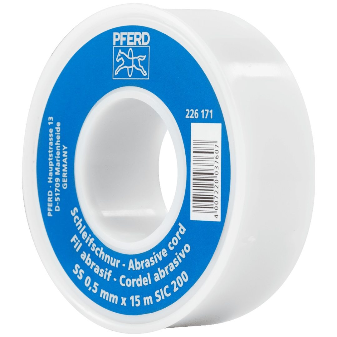 PFERD TOOLS SIC Schleifschnur AC Ø 0,4 mmx15 m SIC200 für Werkzeug- und Formenbau