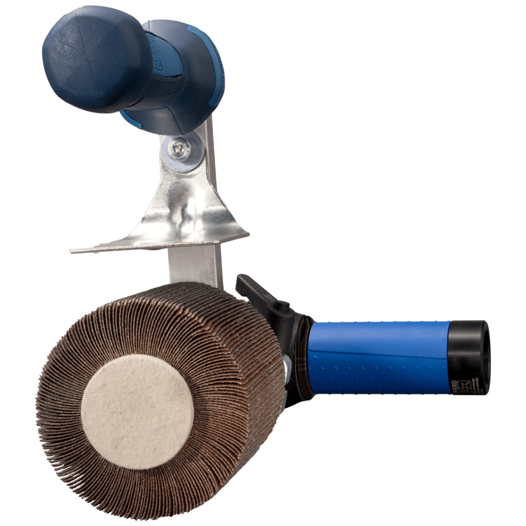 PFERD TOOLS Satinierwinkeltrieb SWT 10 G28 mit Werkzeugaufnahme 19x100 mm Max. RPM 18.000