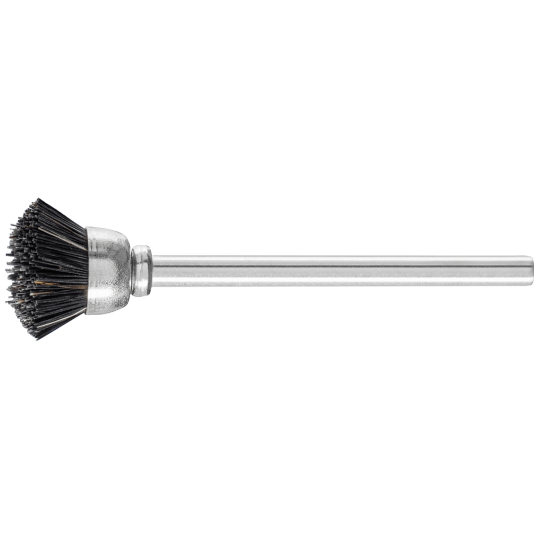 PFERD TOOLS Miniatur- Topfbürste TBU Ø15 mm Schaft-Ø3 mm schwarze Schweineborste