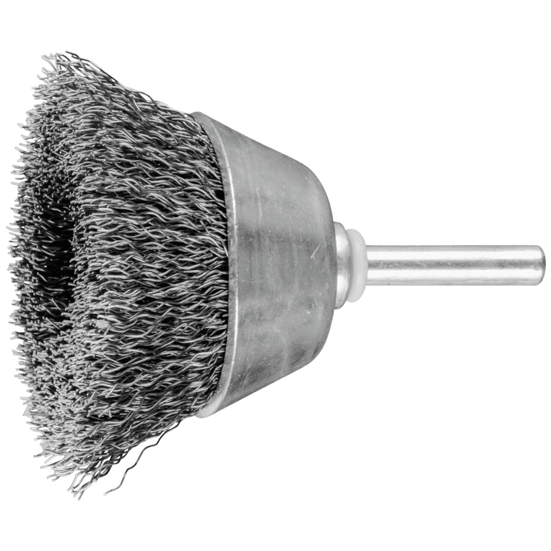 PFERD TOOLS Topfbürste ungezopft TBU Ø50mm Schaft-Ø6 mm Stahl-Draht-Ø0,30 (10)