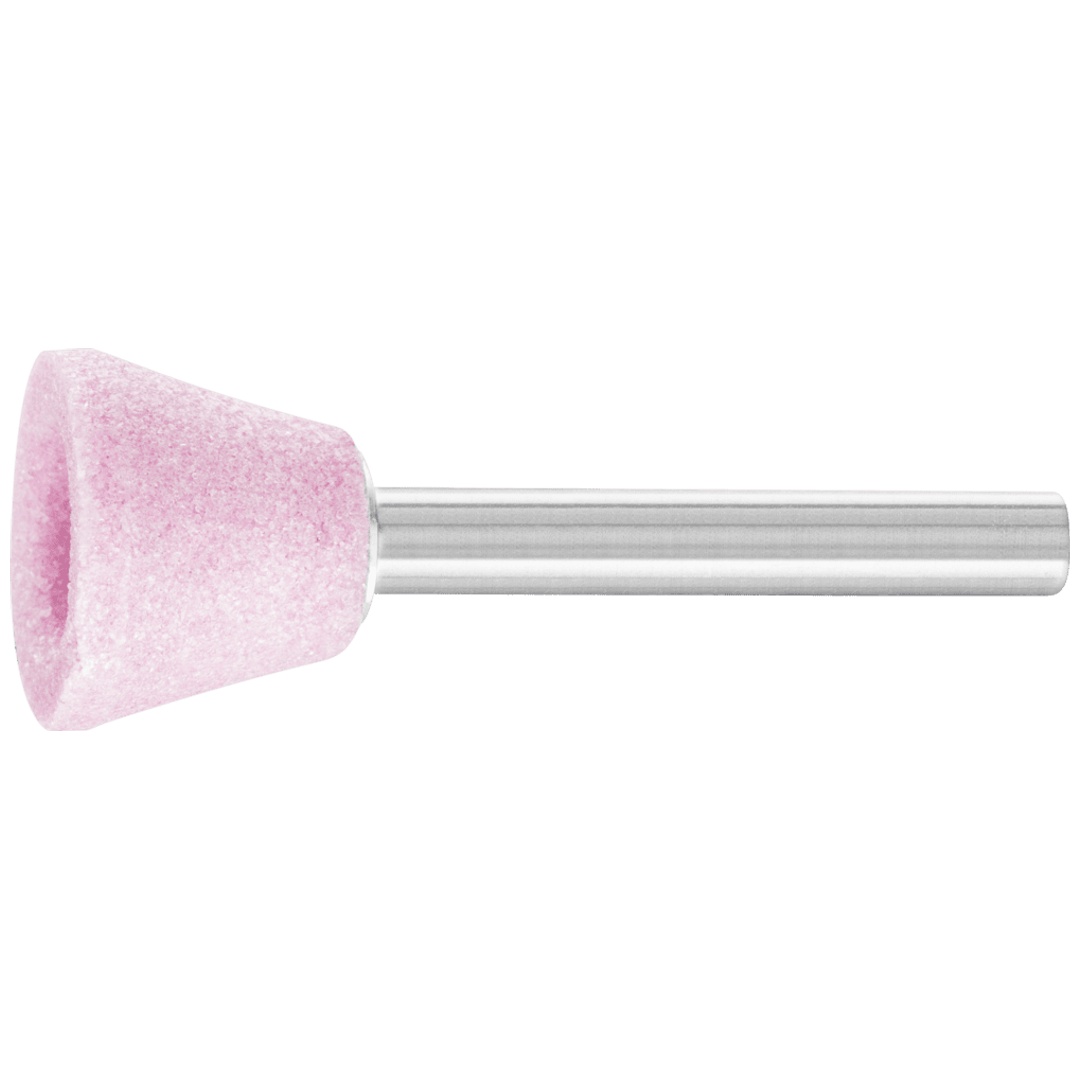 PFERD TOOLS STEEL EDGE Schleifstift Topfform Ø 20x16 mm Schaft-Ø 6 mm A60 für Stahl- und Stahlguss