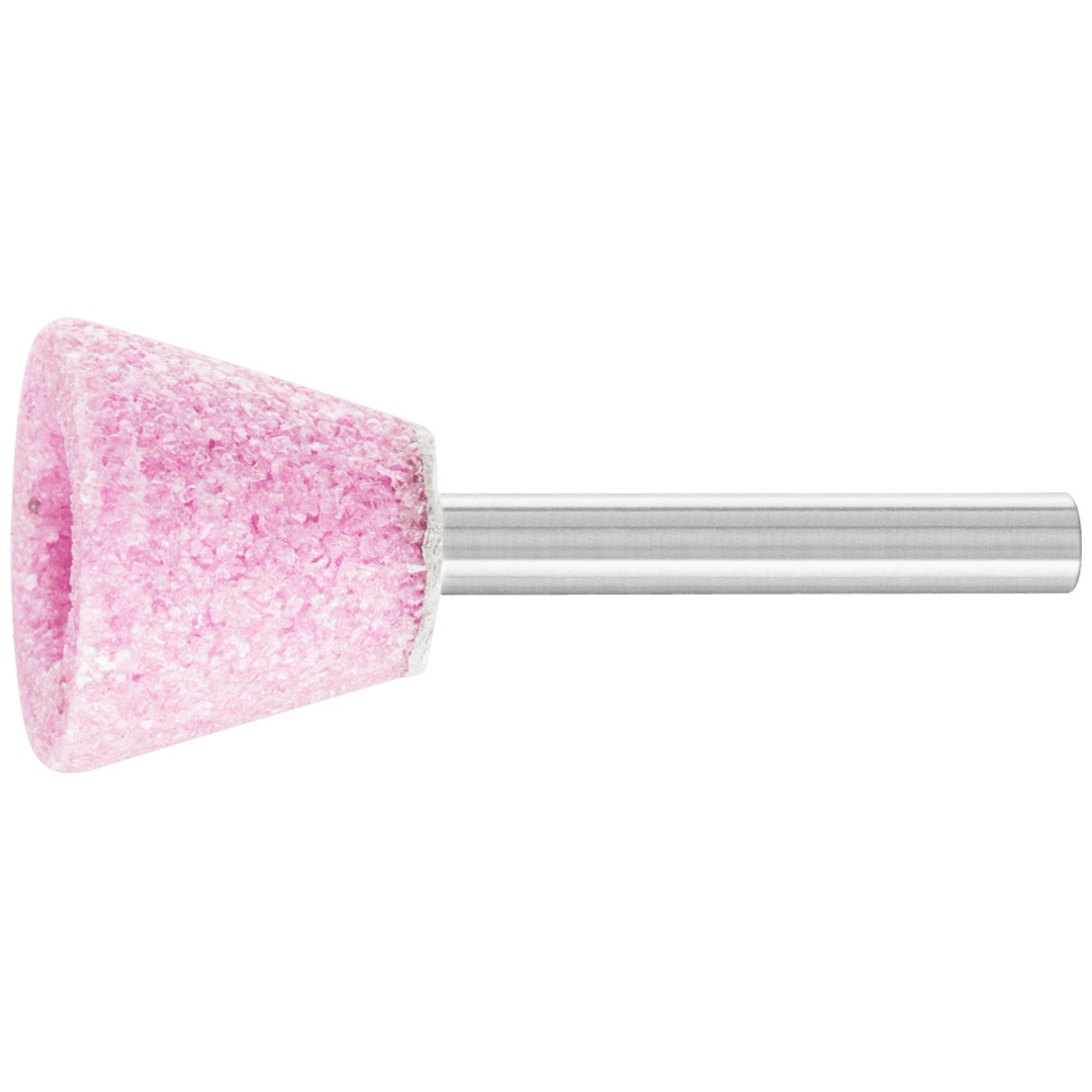 PFERD TOOLS STEEL EDGE Schleifstift Topfform Ø 25x20mm Schaft-Ø 6 mm A30 für Stahl- und Stahlguss