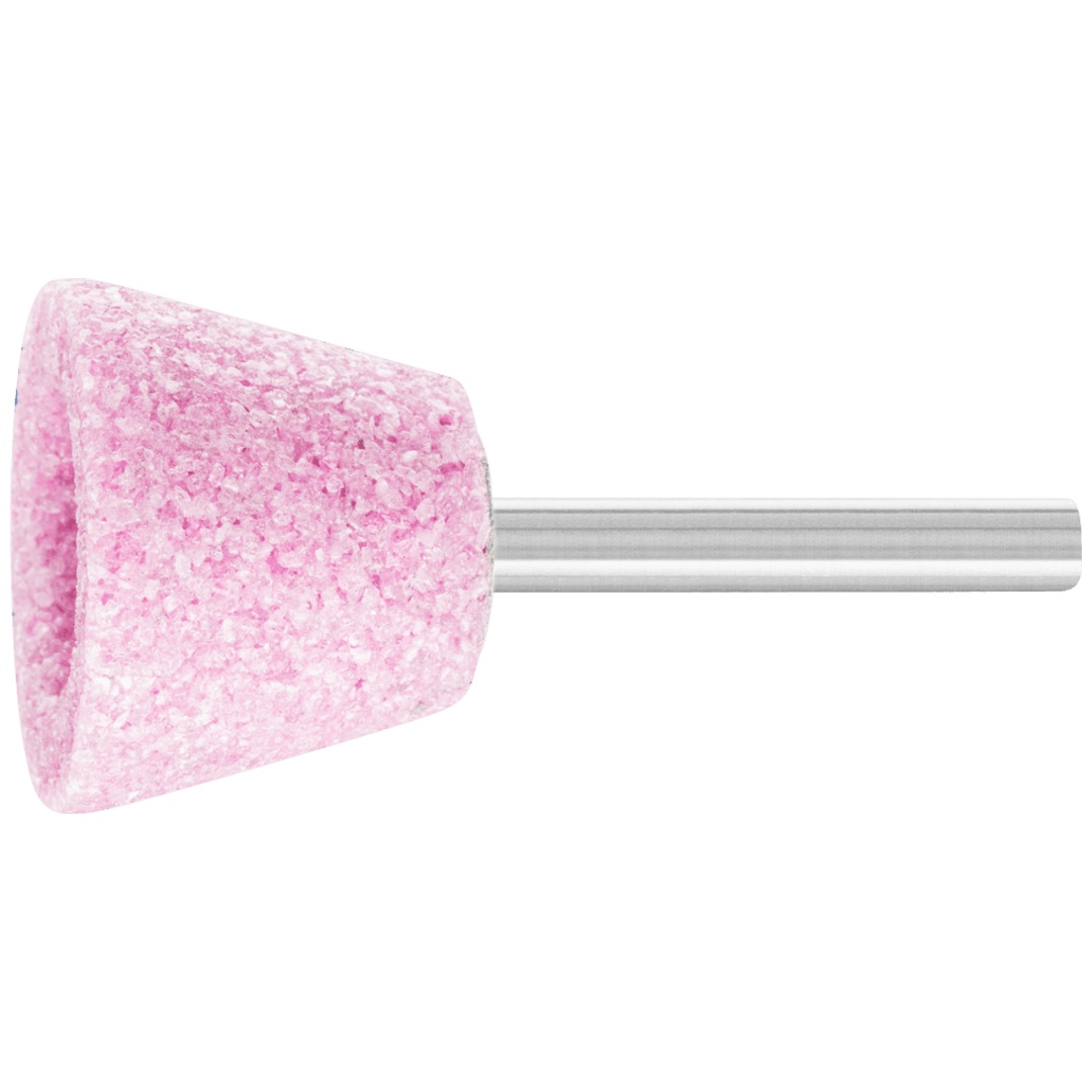 PFERD TOOLS STEEL EDGE Schleifstift Topfform Ø 32x25 mm Schaft-Ø 6 mm A24 für Stahl- und Stahlguss