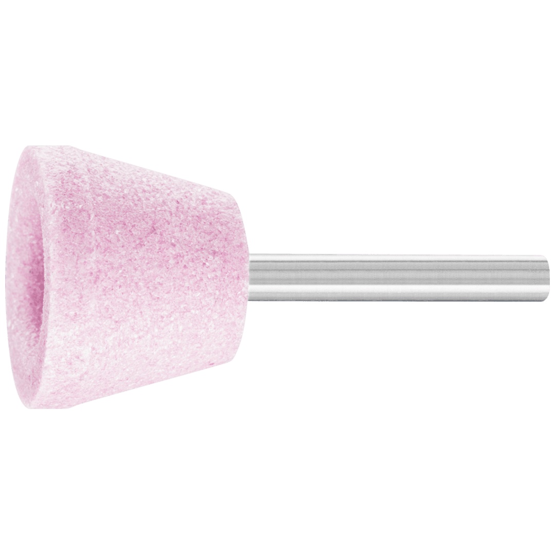 PFERD TOOLS STEEL EDGE Schleifstift Topfform Ø 32x25 mm Schaft-Ø 6 mm A46 für Stahl- und Stahlguss