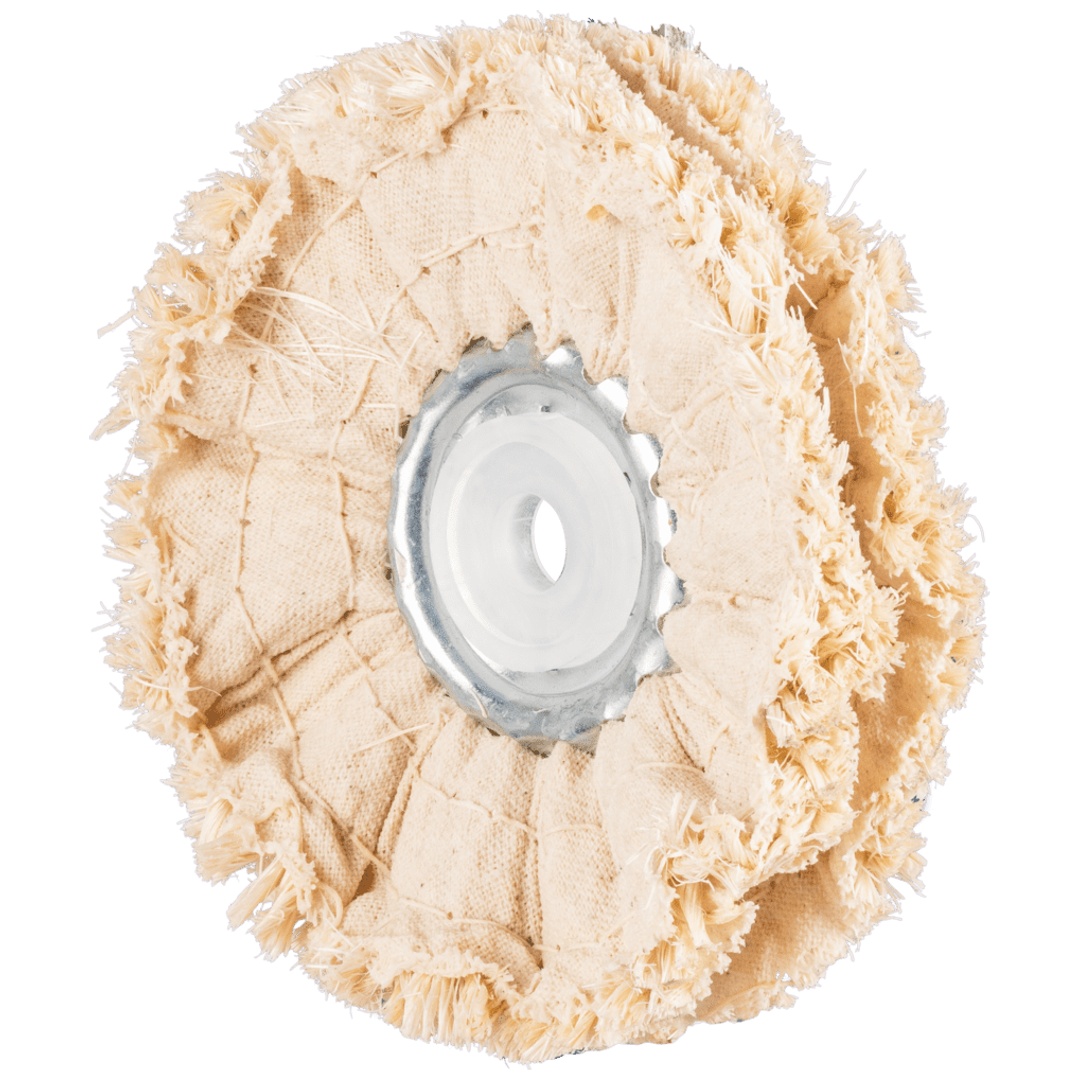 PFERD TOOLS Tuchring TR Sisal Ø 100x10mm Bohrung-Ø 10mm für grobe Vorpolitur mit Polierpaste