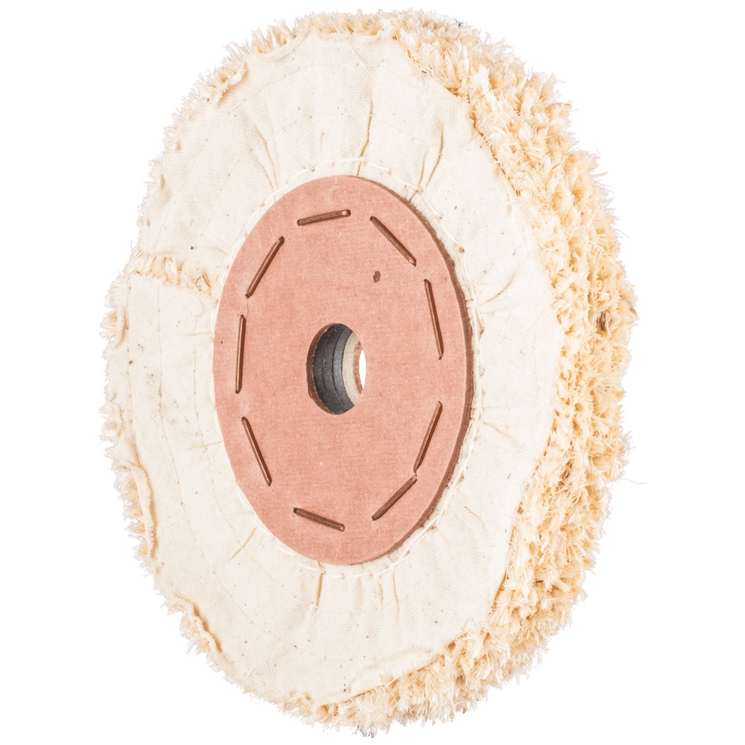 PFERD TOOLS Tuchring TR Sisal Ø 150x10mm Bohrung-Ø 20mm für grobe Vorpolitur mit Polierpaste