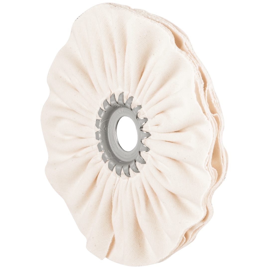 PFERD TOOLS Tuchring TR weich Ø 150x10mm Bohrung-Ø 20mm für Hochglanzpolitur mit Polierpaste