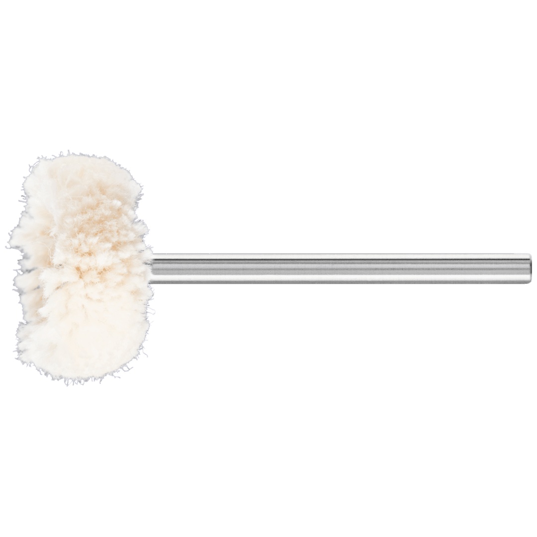 PFERD TOOLS Tuchring TR Baumwolle Ø 22x10mm Schaft-Ø 3 mm für Abglänzen mit Polierpaste