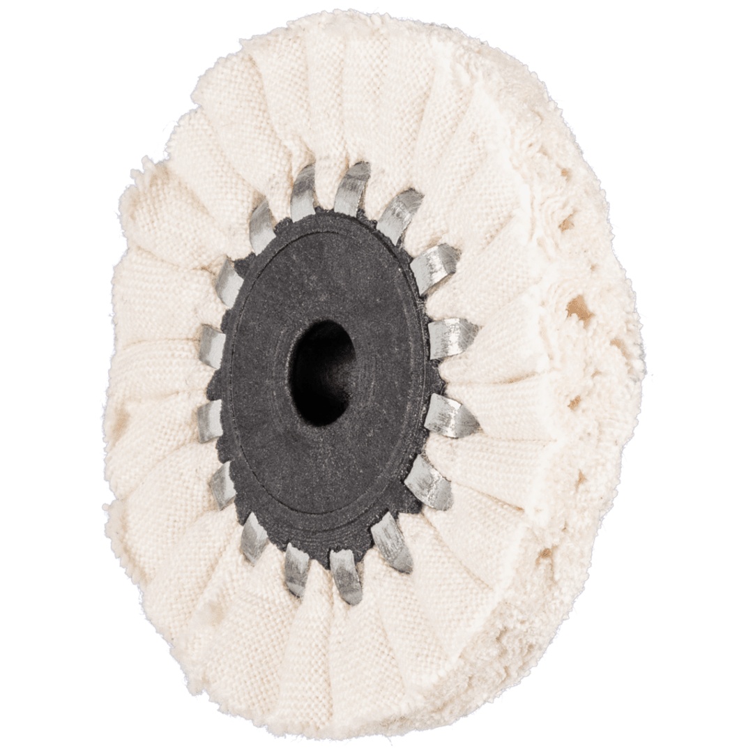 PFERD TOOLS Tuchring TR weich Ø 50x10mm Bohrung-Ø 6 mm für Hochglanzpolitur mit Polierpaste