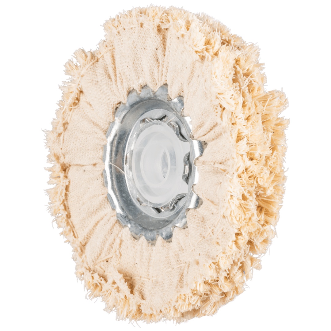 PFERD TOOLS Tuchring TR Sisal Ø 80x10mm Bohrung-Ø 10mm für grobe Vorpolitur mit Polierpaste